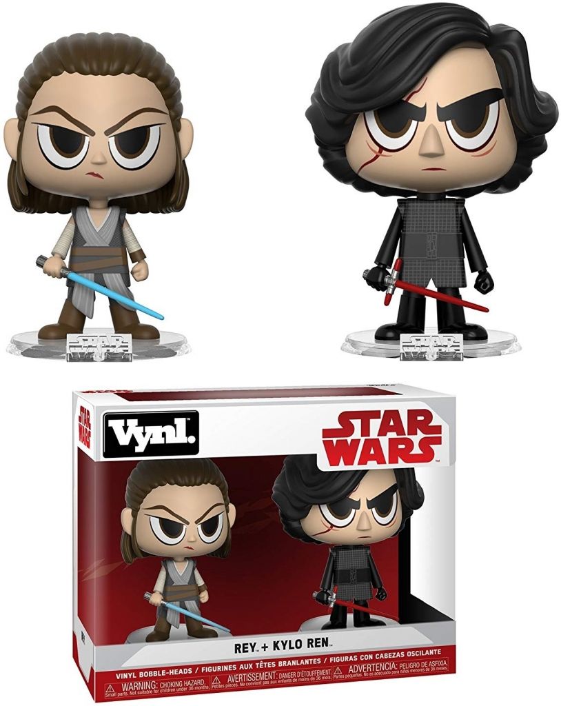 Funko Star Wars Vynl: Rey + Kylo Ren 2-Pack - 2019 Release