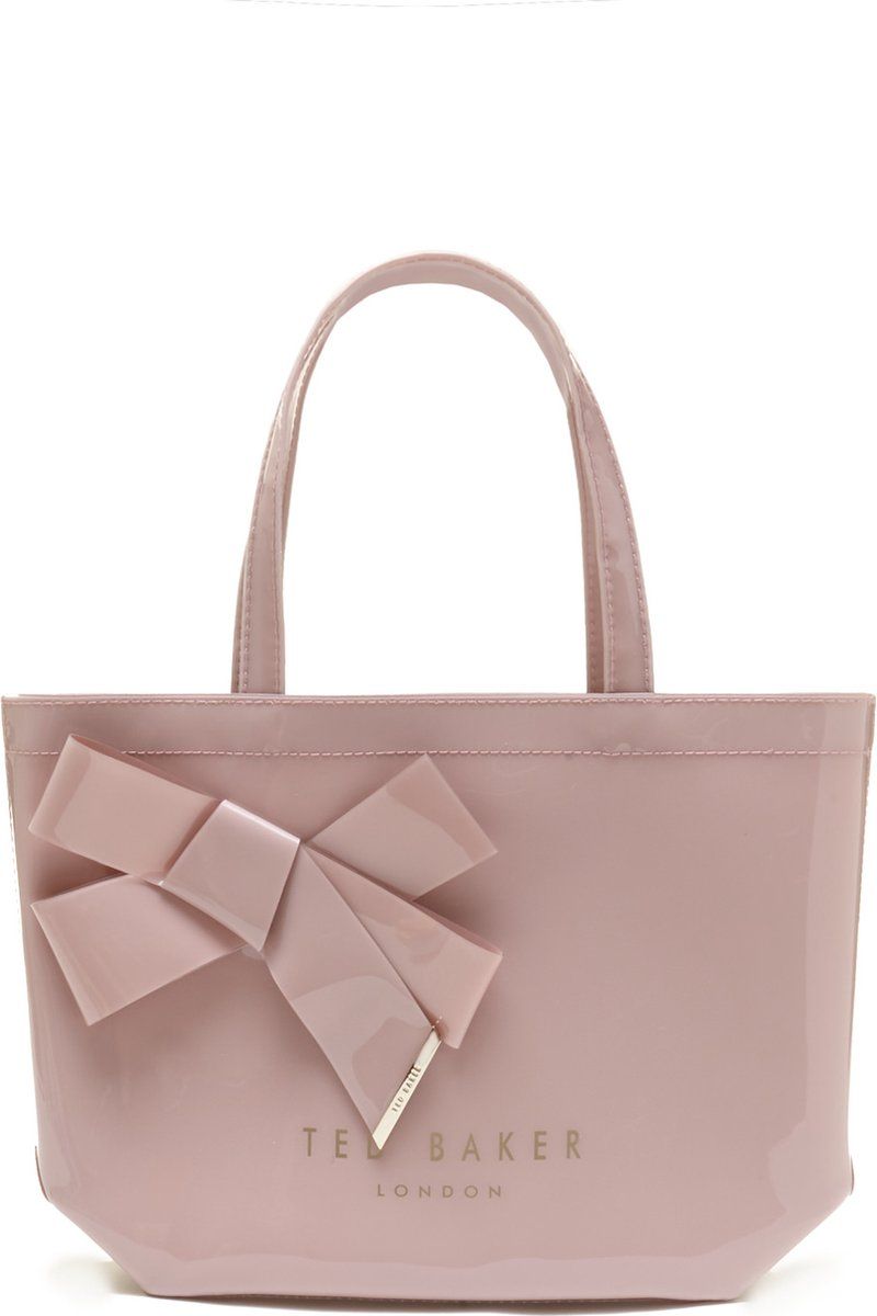 Ted Baker Nikicon shopper met logo - Roze - PVC
