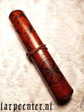 Bruin Etui - Landkaart - LARP - Retro - 30x25x5cm