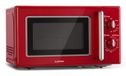 Klarstein Caroline combimagnetron met grillfunctie - 20 liter, 700/1000W, Rood