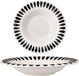 Bonna Pastabord - Lavis Black - Porselein - 27 cm (500cc) - set van 2