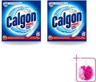 Calgon 2 x 3-in-1 Power Anti-Kalk Nettoyant pour lave-linge Poudre 1,5 kg