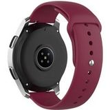 Strap-it Zenwatch Venice Pro Sportarmband (Weinrot)