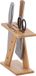 Merkloos Relaxdays Messenblok leeg, bamboe, 22 x 9,5 x 19,5 cm