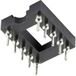 TRU COMPONENTS 1571705 IC-fitting Pasvorm: 2.54 mm, 7.62 mm Aantal polen: 10 1 stuk(s)
