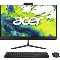 Acer Aspire C 24 C24B-GCZN - Copilot+ PC - alles-in-één Ryzen 3 5400U / tot 4 GHz - RAM 8 GB - SSD 256 GB - Radeon Graphics - IEEE 802.11ax (Wi-Fi 6E), Bluetooth, Gigabit Ethernet - Win 11 Home - monitor: LED 23.8\" 1920 x 1080 (Full HD) @ 120 Hz - zwart
