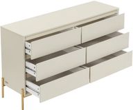 Vente-unique Sidetable-bureau - donker houteffect
