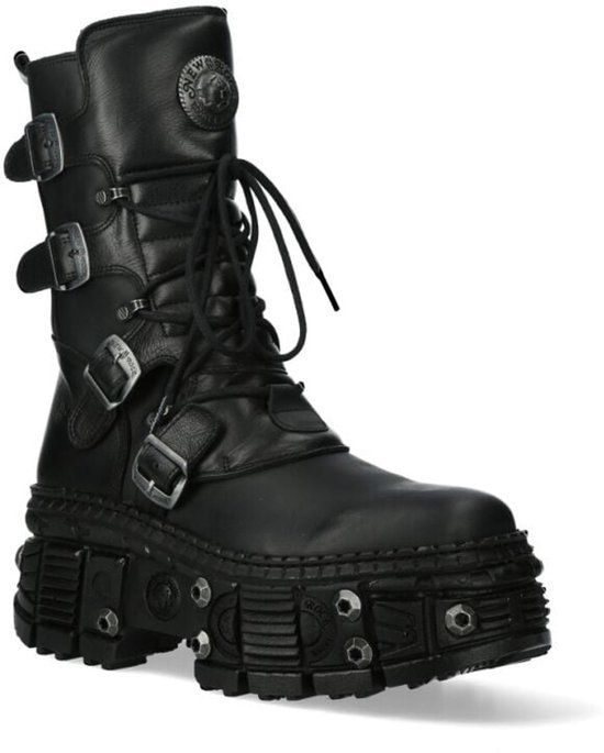 New Rock M-WALL373-S11 Unisex Laarzen - Zwart - EU39