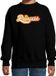 Bellatio Decorations Princess met kroontje Koningsdag sweater zwart - kinderen - Kingsday outfit / kleding / trui 98/104