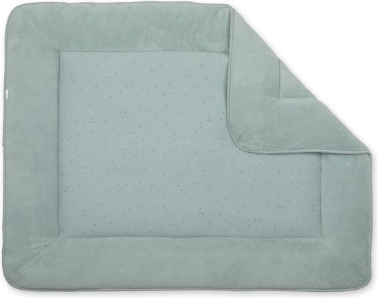 BEMINI PARKLEGGER 75x95cm mini print groen celadon pady jersey + bamboe