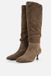 Linea Zeta Hoge laarzen taupe Suede - Maat 40