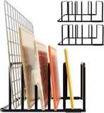 Unyqoos® Set de 2 porte-planches à découper multifonctionnels