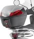 PortaPACCHI Givi Monolock Piaggio Liberty 50/125/150/200&liberty 50/125/150 I-get Topkoffer Achtermontage Zwart