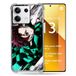 Cokitec Xiaomi Redmi Note 13 5G Manga Demon Slayer Tanjiro Versterkte hoes