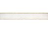 INNSPIRO Wit decoratief lint, goudkleurig, 3,5 cm x 10 m.