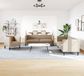 Maison Exclusive - Ensemble de canapé Chesterfield 3 pièces cappuccino similicuir