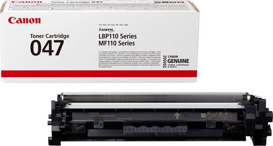 Canon 2164C002 Black Toner Cartridge - 1600 Page Yield - Compatible with i-SENSYS LBP112 / LBP113w / MF112 / MF113w