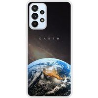 Samsung Galaxy A23 Earth Verstevigd hoesje met sublimatie bedrukking