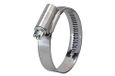 Slangklem, RIEGLER Slangklem, chroomstaal 1.4016 (W2), volgens DIN 3017, spanbereik 80,0-100,0 mm, bandbreedte 12,0 mm
