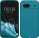 kwmobile telefoonhoesje geschikt voor Google Pixel 8a - Hoesje voor smartphone - Precisie camera uitsnede - In mat petrol