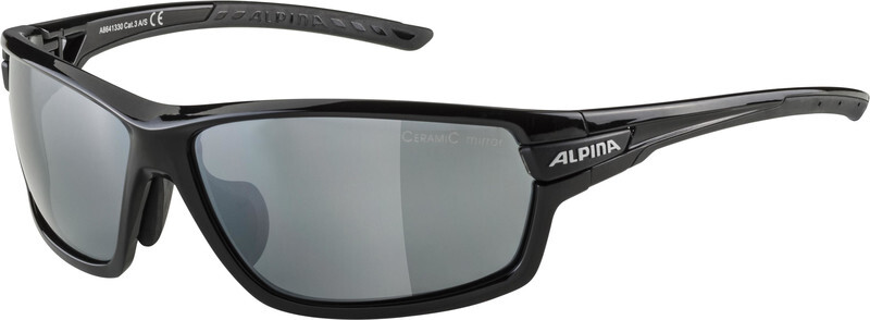 Alpina Tri-Scray 2.0 Bril, black/black mirror