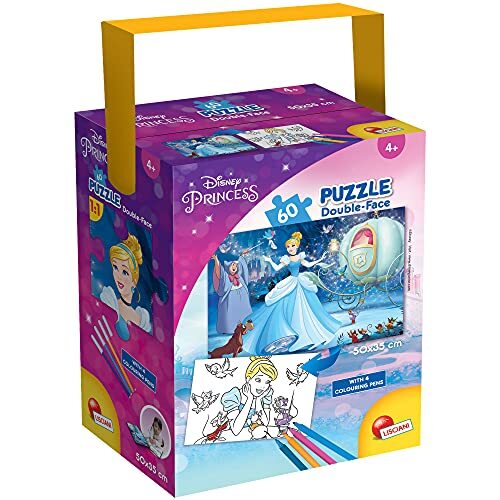 Liscianigiochi Lisciani Giochi 86207 Disney Puzzel in a Tub Mini 60 - Princess puzzel voor kinderen