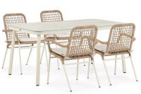 De Laan Projects Lifestyle Lifestyle Catalone/Tavano 160 cm dining tuinset 5-delig