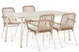 De Laan Projects Lifestyle Lifestyle Catalone/Tavano 160 cm dining tuinset 5-delig