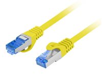 Lanberg PCF6A-10CC Netwerkkabel Geel 5 m Cat6a S/FTP Rond