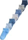 Next - Jongens - 7 paar sportsokken met hoog katoengehalte - Blauw
