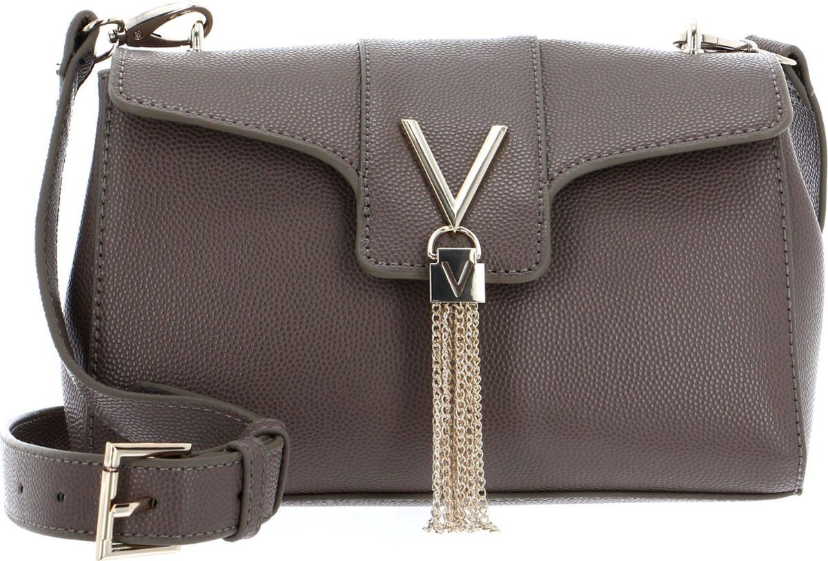 Valentino Bags Divina Schoudertas - Taupe - 8058043887234