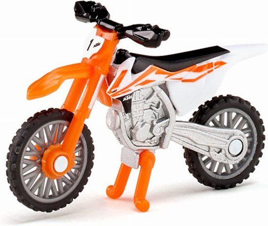 Siku KTM XS-F 450 - 1:50 - Motor - Zwart/Grijs/Oranje/Wit