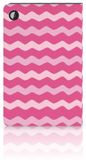 Samsung Galaxy Tab A8 2021/2022 Tablet Hoes Golven Roze