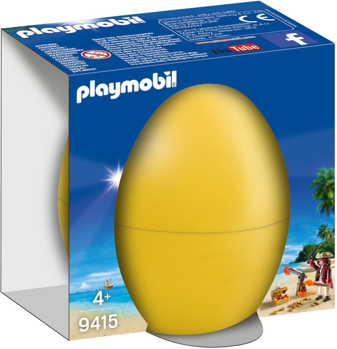 Playmobil Piraat met vuurwapens - 9415