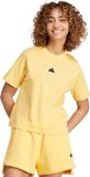 adidas Sportswear Z.N.E. T-shirt Dames Geel L