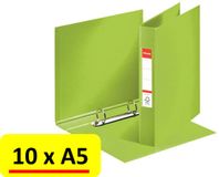 Esselte Ringband Esselte Vivida A5 2R PP 25mm Groen - 10 stuks