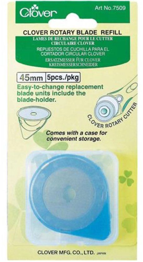 Clover Rotary Blade Refill 45mm 5 blades