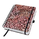 Sigel - Carnet spiralé - Jolie - A5 - Couverture rigide - 240 pages - Pois - Papier 120 grammes - Pink Leo Love
