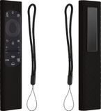 kwmobile Hoes Geschikt voor Samsung Smart TV TM2280e BN59-01385 / BN59-01386 / BN59-01391A - Siliconen Anti-slip Hoes voor Afstandsbediening in Zwart