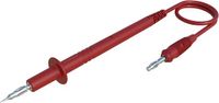 SKS Hirschmann Test & Measurement Hirschmann Test & Measurement PL 3 red test lead 4mm banana plug 4 mm 1.00 m Red 1 piece(s)
