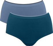 Sloggi Go Sense Dames Highwaist Blue 2-Pack