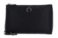 MANDARINA DUCK Leren Schoudertas Mellow Leather Crossover Bag Nero Zwart