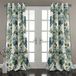 Lush Decor Bloemen Paisley kamer verduistering venster gordijn paneel paar, 52" B x 84" L, blauw
