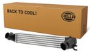 HELLA Intercooler à ailettes brasées en aluminium 540 mm - 82 mm