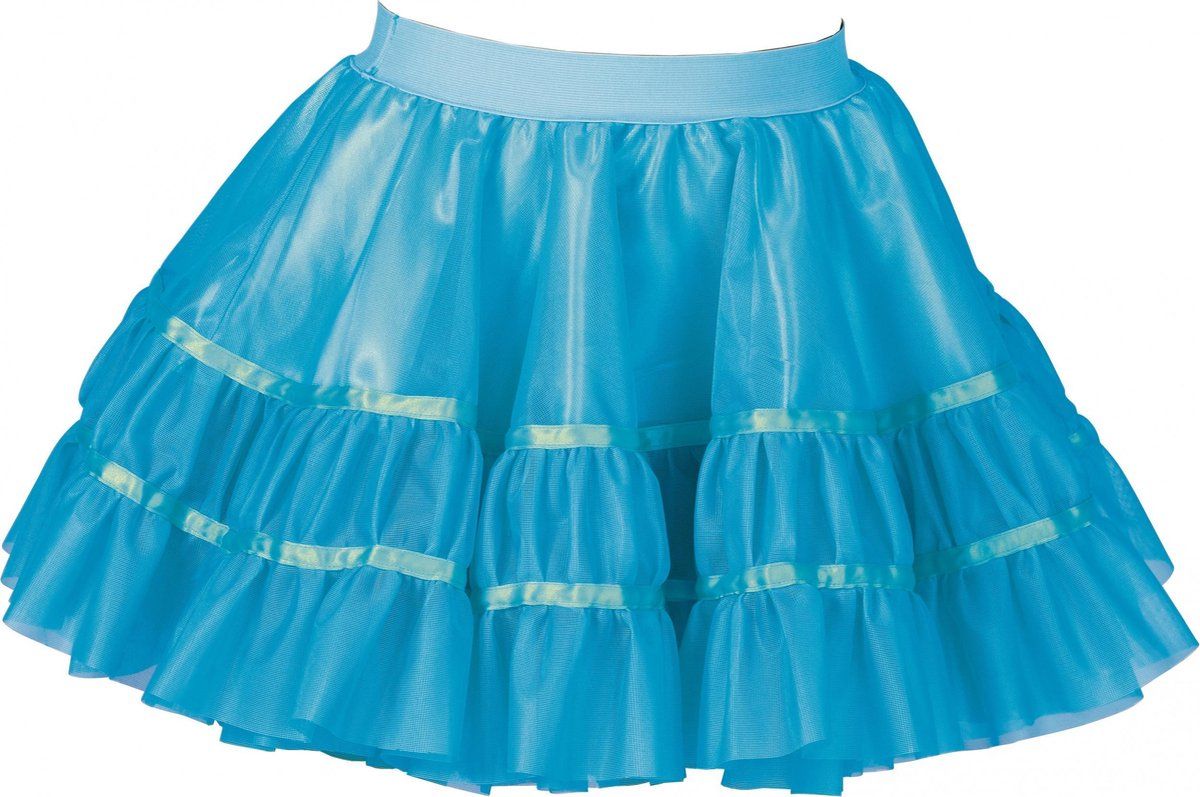 Magic design Petticoat Dames Blauw Maat M