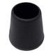 Adsamm LG-BL-12-16 LG-BL-12 16 x stoelpootdoppen, zwart, Ø 12-13 mm