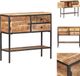 vidaXL Dressoir 85x30x80 cm ruw mangohout