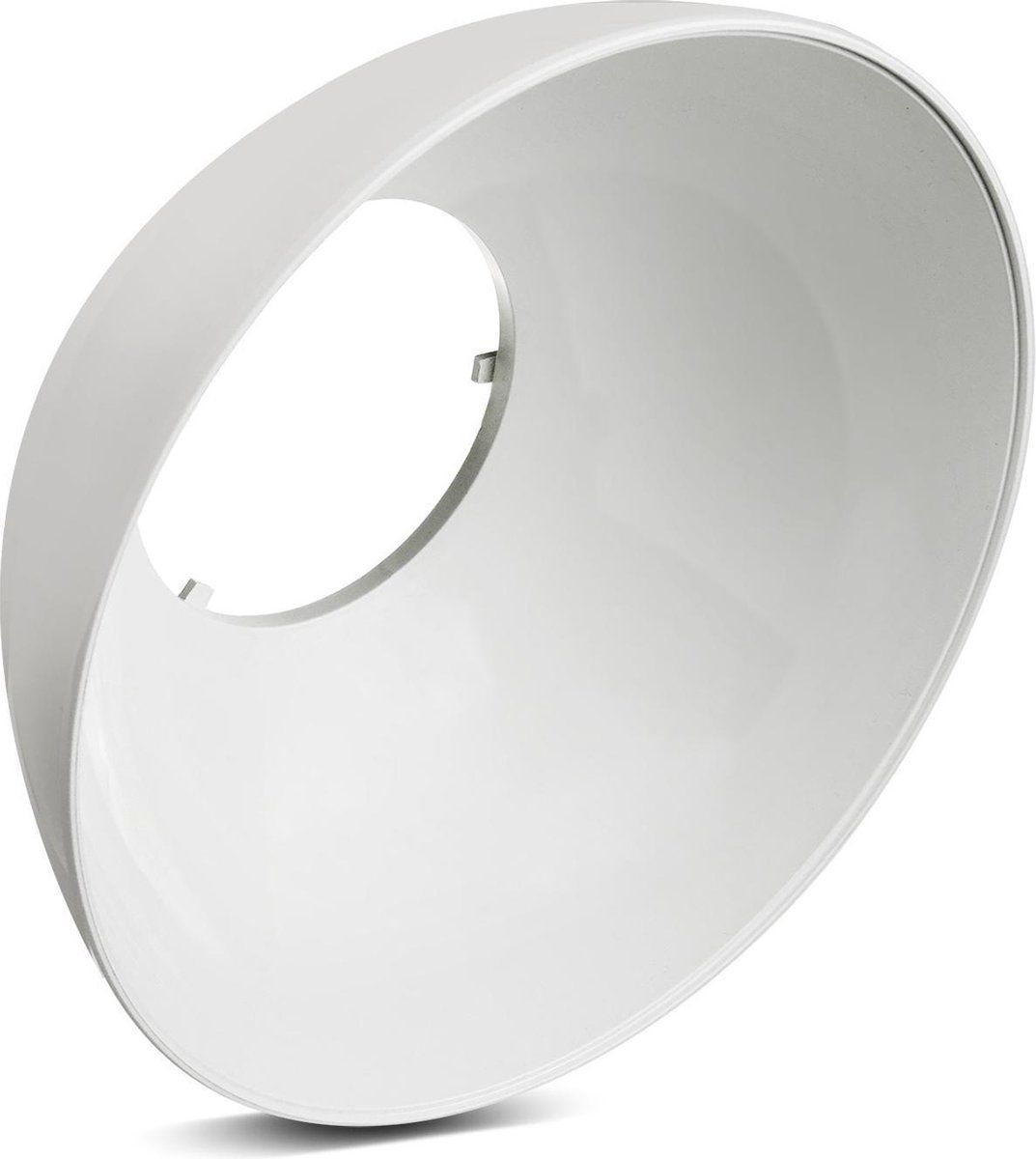 Maclean Energy MCE415 Kap/reflector voor 30W LED-spaarlampen - wit