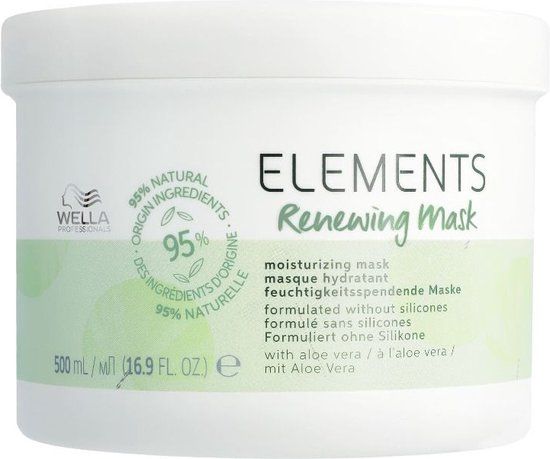 Wella Professionals Elements Renewing Mask - Refill - 500ml - For Damaged Hair