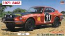 Hasegawa 1/24 Datsun 240z 1971 Safari Rally Nr. 11